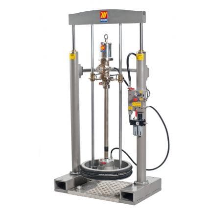 MECLUBE 012-1350-000 - Kit pressa sollevatore grasso per fusti da 180 220 kg Portata 4,5 kg/min
