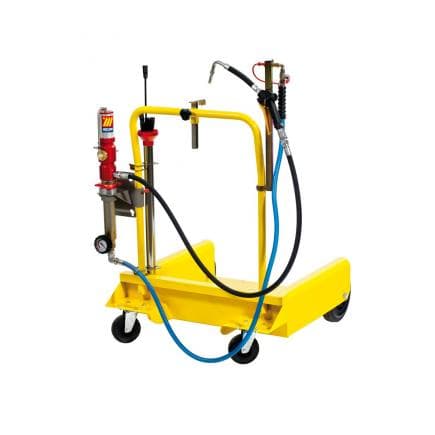 MECLUBE 042-1411-000 - Aspirateur pompe à roulettes pour fûts 180 - 220 l