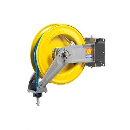 MECLUBE 071-1201-310 - Dévidoir ajustable POUR AIR - EAU 20 bar Mod. S 400 AVEC TUBE 10 m ø 10x14