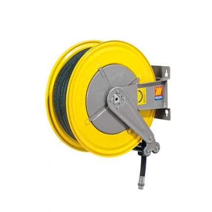 MECLUBE 070-1506-430 - Dévidoir fixe POUR HUILE 160 bar Mod. F 555 AVEC TUBE Entrée - Sortie M1/2"G M1/2"G