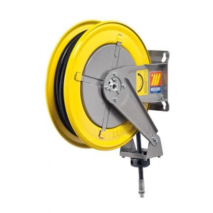 MECLUBE 070-1207-115 - Dévidoir fixe POUR GRAISSE 600 bar Mod. F 400 AVEC TUBE 15 m ø 1/4"