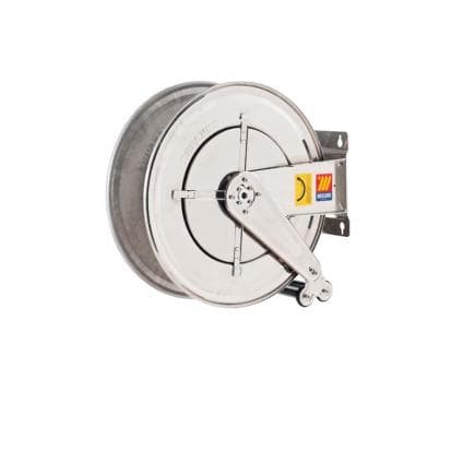MECLUBE 070-2502-400 - Dévidoir ajustable INOX AISI 304 POUR AIR - EAU 20 bar Mod. FX 555 SANS TUBE Entrée - Sortie M1/2"G M1/2"G