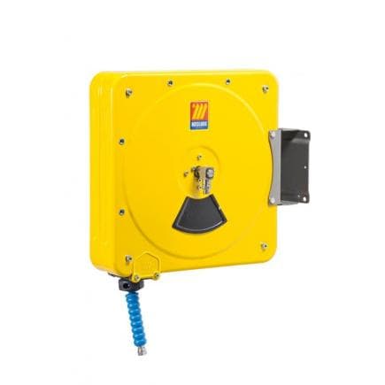 MECLUBE 075-4504-210 - Dévidoir ajustable caréné POUR EAU 150 °C 200 bar Mod. CS 500 AVEC TUBE 10 m ø 5/16 "