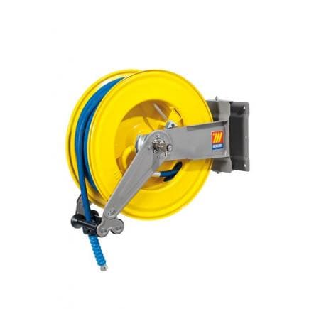 MECLUBE 071-1504-425 - Avvolgitubo orientabile PER ACQUA 150° C 200 bar Mod. S 555 CON TUBO 25 m ø 1/2"