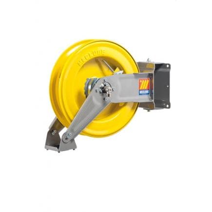 MECLUBE 071-1206-400 - Dévidoir ajustable POUR HUILE 160 bar Mod. S 400 SANS TUBE Entrée - Sortie M1 / 2"G M1 / 2"G