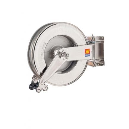 MECLUBE 071-2405-400 - Dévidoir ajustable INOX AISI 304 POUR EAU 150 ° C 200/400 bar Mod. SX 550 SANS TUBE Entrée - Sortie M1/2"G M1/2"G