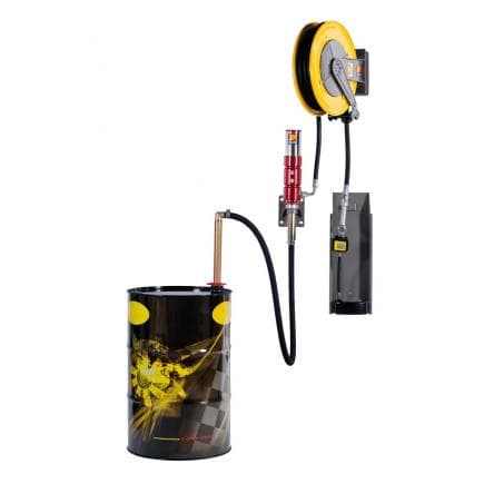 MECLUBE 022-1299-G00 - Completo olio a parete per fusti da 180 220 l o cisterne da 750 1500 l con pistola