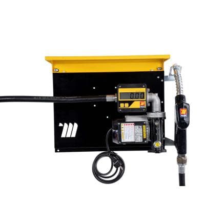 MECLUBE 090-5348-07X - Distributeur mural pour transfert diesel WALL MEC 70 l/min 115V avec arme automatique, débitmètre numérique et kit...