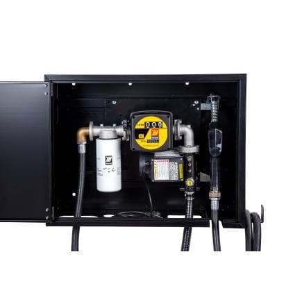 MECLUBE 090-5052-070 - MECLUBE BOX 70 l/min armoire de transfert diesel 230V avec arme automatique, débitmètre et filtre