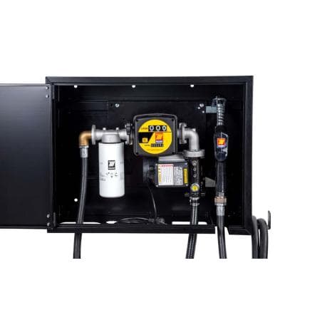MECLUBE 090-5052-07X - MECLUBE BOX 70 l/min caisse de transfert diesel 115V avec arme automatique, débitmètre et filtre