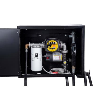 MECLUBE 090-5055-085 - Meuble de la station de transfert diesel MECLUBE BOX_3 85 l/min 24V avec arme automatique, débitmètre et filtre
