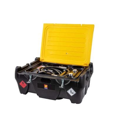 MECLUBE 090-6225-012 - Réservoir de transport diesel RÉSERVOIR DIESEL PICK-UP 220 l - 45 l/min 12V avec canon automatique
