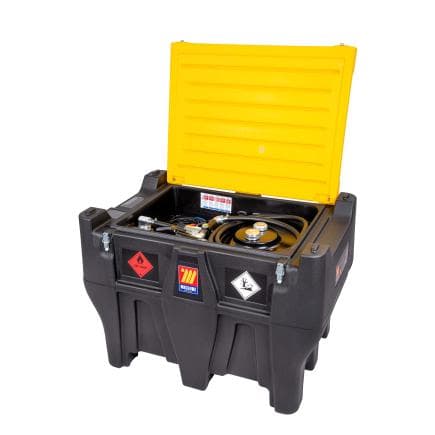 MECLUBE 090-6455-024 - Réservoir de transport diesel CHAR DIESEL PICK-UP 440 l - 45 l/min 24V avec canon automatique