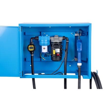 MECLUBE 097-5920-115 - Armoire distributeur pour AdBlue® MECLUBE BOX AdBlue 40 l/min 115V avec débitmètre numérique, arme automatique AP80 et filtre