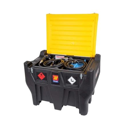 MECLUBE 090-6555-012 - Réservoir de transport diesel et Adblue PICK-UP DIESEL - AdBlue TANK 400+50l - 45 l/min + 12V avec buse manuelle