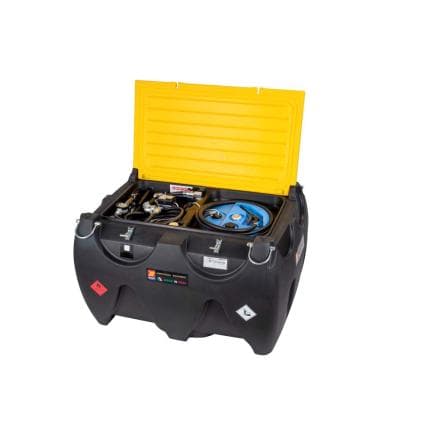 MECLUBE 090-6901-012 - Diesel et char de transport Adblue DIESEL-AdBlue TANK 900+100 l 60 l/min 24V avec canon automatique et débitmètre numérique