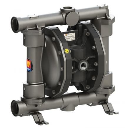 MECLUBE 028-S250-AB2 - Pompe pneumatique à double membrane Mod. SS250 en ACIER INOX AISI 316 Joints Viton