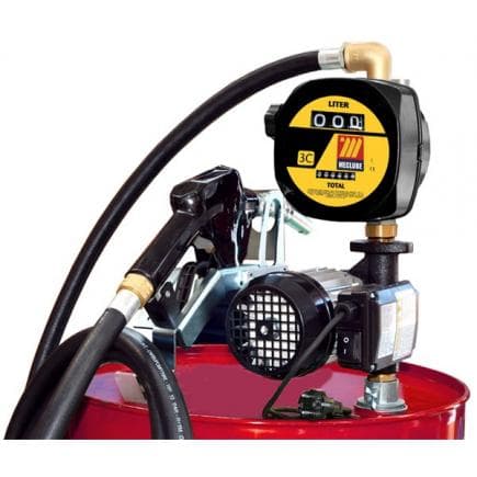 MECLUBE 090-5040-060 - Kit pompe électrique pour transfert de fûts 230V 60 l/min Jeu Fût 60