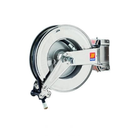MECLUBE 071-2308-508 - Enrouleur inox SX-460 3/4" gazole AVEC TUBE 8m