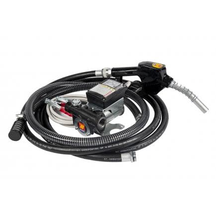 MECLUBE 090-5027-060 - Kit pompe électrique pour transfert gazole " Jeu batterie " 60 l / min 12V buse automatique