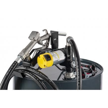 MECLUBE 090-5032-045 - Kit pompe électrique pour transfert de gazole " Barrel Jeu " 45 l / min 24V buse manuelle