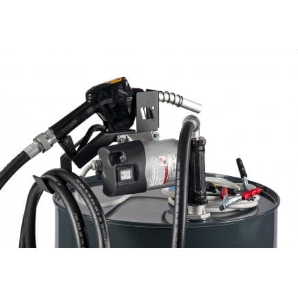 MECLUBE 090-5036-085 - Kit pompe électrique `` Barrel Jeu " pour transfert de gazole 85 l / min 24V buse automatique