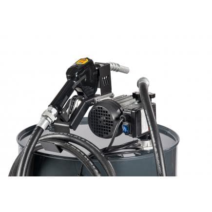 MECLUBE 090-5039-070 - Kit pompe électrique pour transfert de gazole " Barrel Jeu " 70 l / min 230V buse automatique