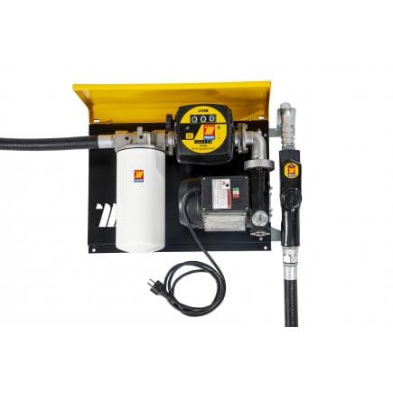 MECLUBE 090-5049-100 - Distributeurs muraux pour le transfert de gazole `` Wall Mec " 100 l / min 230V buse automatique avec Débitmètres avec filre