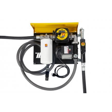 MECLUBE 090-5149-060 - Distributeurs muraux pour le transfert de gazole "Wall Mec" 60 l / min 230V buse automatique, Jeu tuyau d'aspiration et...