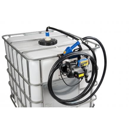 MECLUBE 097-5601-115 - Kit ibc avec pompe électrique pour AdBlue® 115V 40 l/min avec pistolet automatique, adaptateur SEC et Débitmètres