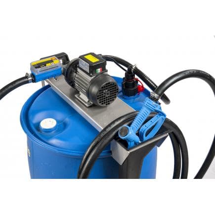 MECLUBE 097-5710-115 - Jeu fût avec pompe électrique pour pistolet manuel AdBlue® 115V 40 l/min avec Débitmètres