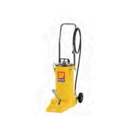 MECLUBE 1144 - 16 kg wheeled manual grease pedal pump outlet grease pressure 350-400 bar