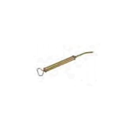 MECLUBE 3501 - Oil syringe, brass body, rigid hose, 125 cc