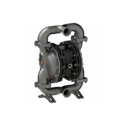 MECLUBE 028-S400-EF3 - Pompe pneumatique à double membrane en ACIER INOX AISI 316 SS400 2" pour liquides agressifs (acides et bases)
