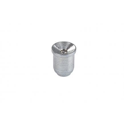 MECLUBE 015-2964-100 - Pistolets graisseurs à tête concave, tige droite et lisse (100 pcs.)