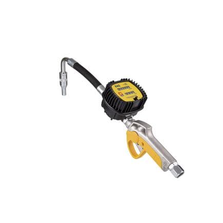 MECLUBE 024-1249-CG0 - Pistolet mécanique pour l'huile en gallons avec embout flexible 105° vanne automatique goutte à goutte ø14 mm