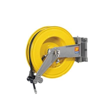 MECLUBE 071-1409-420 - Enrouleur de tuyau peint réglable s-550 pour lave-vitre et adblue ø1/2" (sans tuyau)