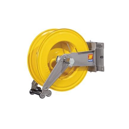 MECLUBE 071-1502-500 - Enrouleur de tuyau peint réglable s-555 pour air-eau 3/4" (sans tuyau)