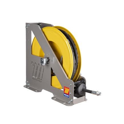 MECLUBE 073-1306-415 - HD-460 enrouleur de tuyau peint pour huile, antigel et similaires ø1/2" 15m
