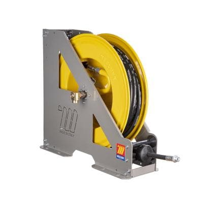 MECLUBE 073-1402-515 - Enrouleur de tuyau automatique hd-550 à usage intensif pour air-eau ø3/4"15m