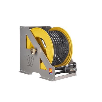 MECLUBE 073-1602-530 - Enrouleur de tuyau automatique hd-560 à usage intensif pour air-eau ø3/4"