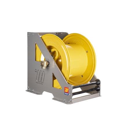 MECLUBE 073-1602-600 - Enrouleur de tuyau automatique à usage intensif hd-560 pour air-eau 1" (sans tuyau)
