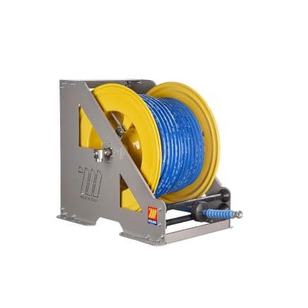 MECLUBE 073-1604-340 - Enrouleur de tuyau automatique hd-560 à usage intensif pour eau 150°c ø3/8"
