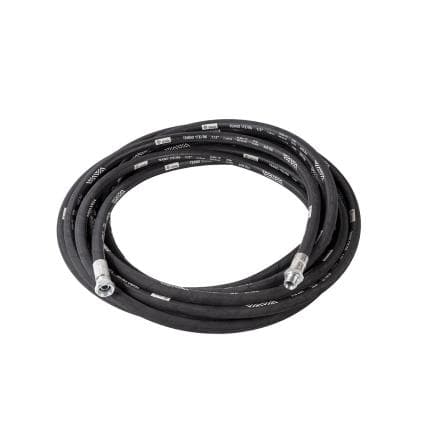 MECLUBE 902-0404-400 - Tuyau air/eau en caoutchouc synthétique noir r6 1/2" m-f 1/2"