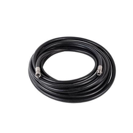 MECLUBE 909-0404-200 - Tuyau antigel bleu caoutchouc noir antistatique epdm 20bar 1/2" m-f acier inoxydable