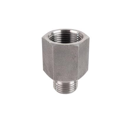 MECLUBE F96-1210-405 - Extension en acier inoxydable m 1/2" bsp-f 3/4" bsp