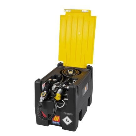 MECLUBE 090-6221-012 - Réservoir de transport diesel CHAR DIESEL 220 l - 45 l/min 12V avec débitmètre numérique et mitrailleuse automatique