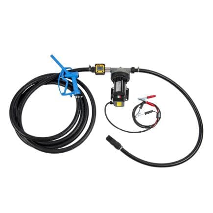 MECLUBE 097-5810-012 - Kit portable avec pompe électrique pour adblue® 12v 34 l/min avec pistolet manuel et compteur de litres