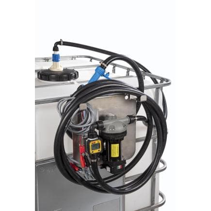 MECLUBE 097-5600-012 - Kit IBC pour adblue® 12v 34 l/min adaptateur sec avec buse manuelle et compteur de litres