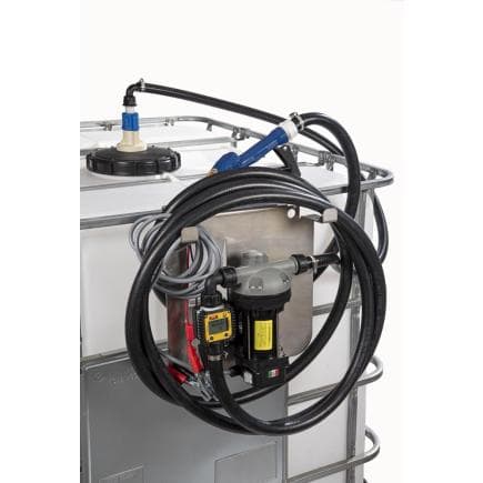 MECLUBE 097-5601-012 - Kit IBC pour adblue® 12v 34 l/min adaptateur sec avec buse automatique et compteur de litres